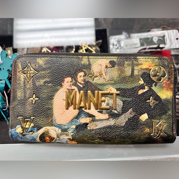 Louis Vuitton Masters collection Jeff koons “Manet” zippy wallet - Picture 11 of 11